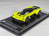Postercars 1:64 H12 Aston Martin Valkyrie lime Essence Diecast Scale Model