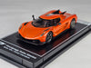 Postercars 1:64 H05 Koenigsegg Jesko Absolut Sweet Mandarin Diecast Scale Model