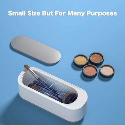 Ultrasonic Jewellery Cleaner – Portable High-Frequency Cleaning Machine (Battery Not Included)