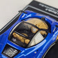 Postercars 1:64 H01 Pagani Zonda F Argentina Blue Diecast Scale Model