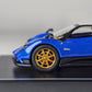 Postercars 1:64 H01 Pagani Zonda F Argentina Blue Diecast Scale Model