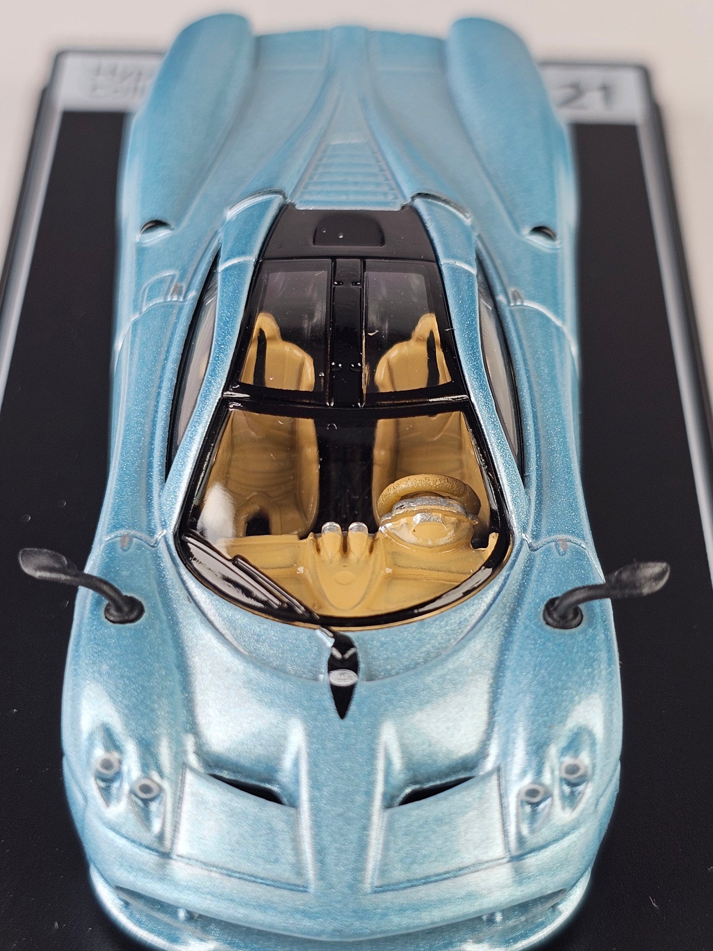 Postercars 1:64 H21 Pagani Huayra Codalunga Diecast Scale Model