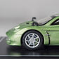 Postercars 1:64 H22 Pagani Huayra Codalunga verde Venezia Diecast Scale Model
